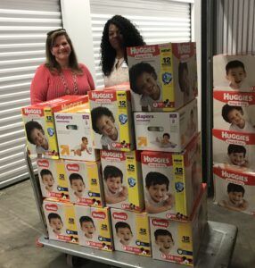 Prince of Peace and Hope4Youth are two of our partners who received diapers.