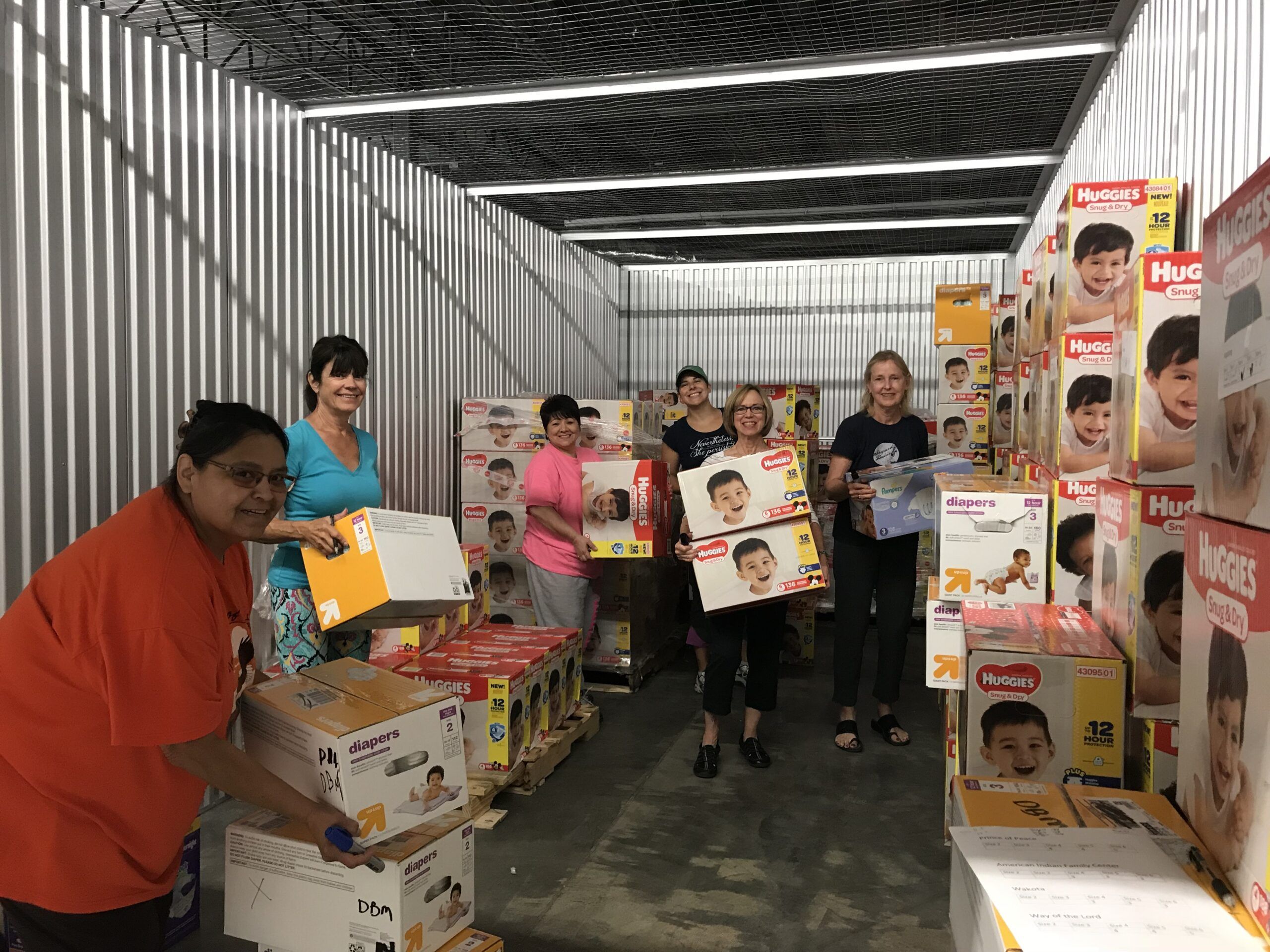 Volunteers Diaper Bank Minnesota